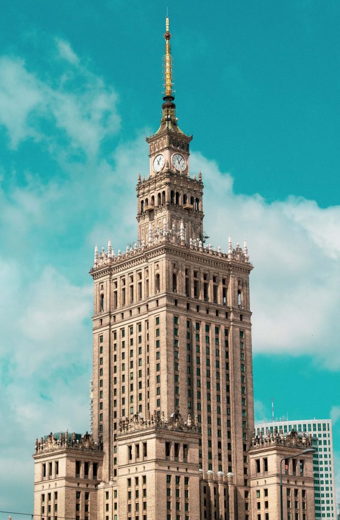 Palace of Culture and Science in warsaw