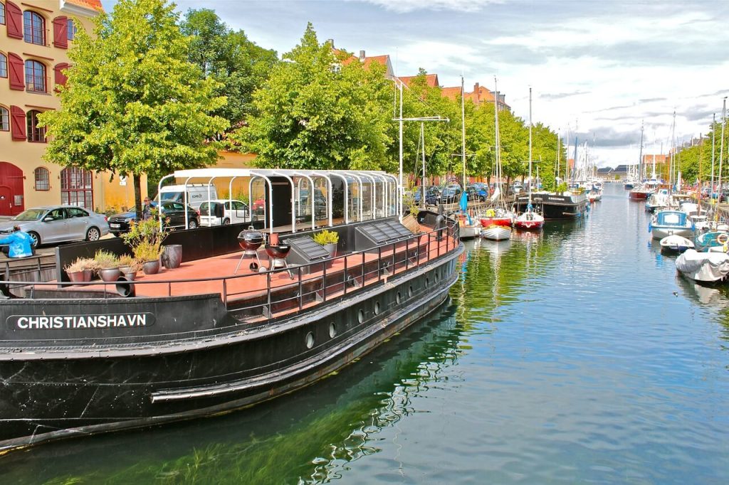 Copenhagen, Denmark in summer