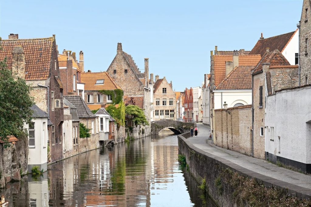 The Canals of Bruges, Belgium