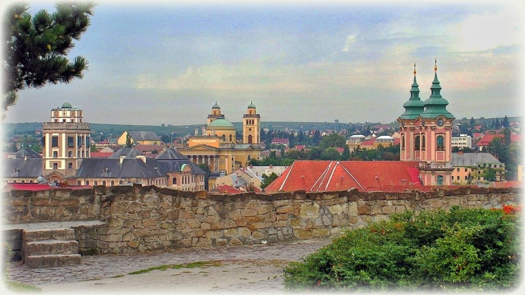 City of Eger in Hungary